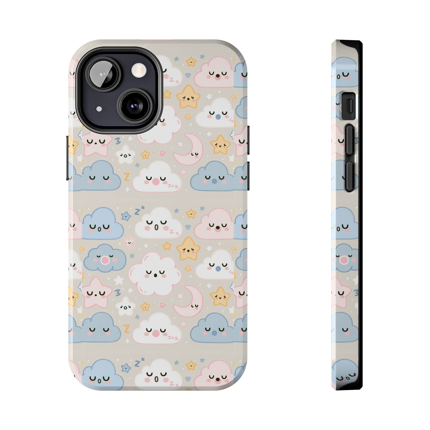 Snooze Clouds | Tough Phone Case - Caseadia