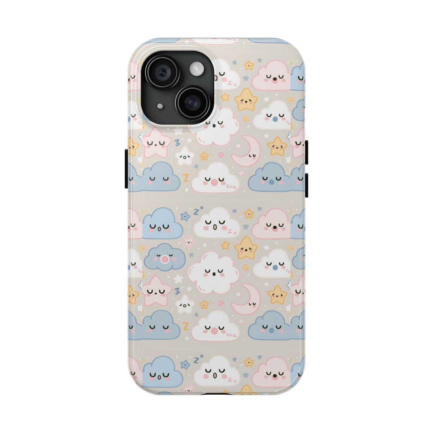 Snooze Clouds | Tough Phone Case - Caseadia