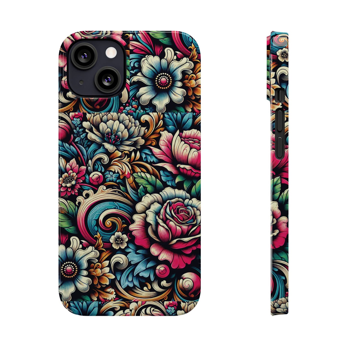 Vibrant Floral | Slim - Caseadia