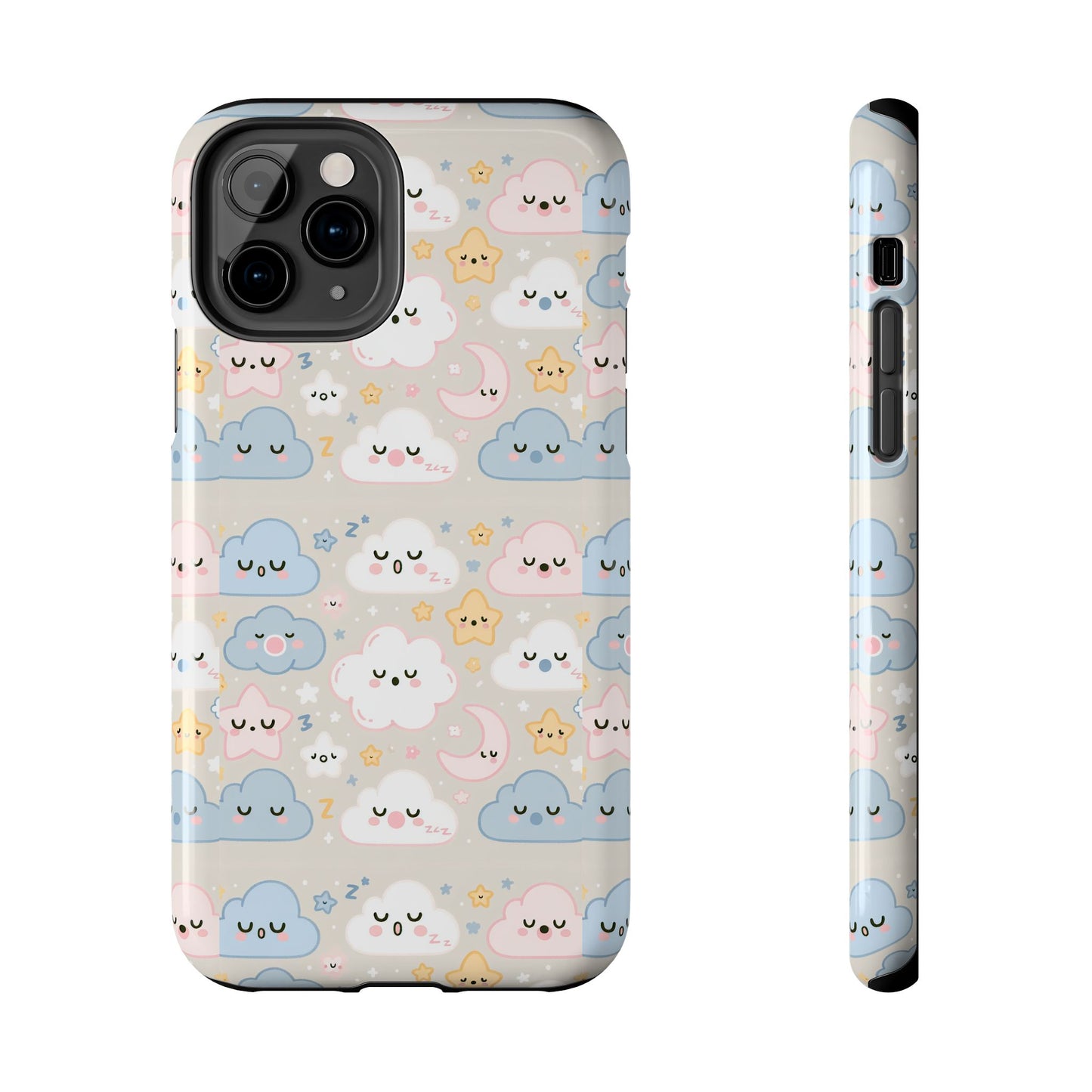 Snooze Clouds | Tough Phone Case - Caseadia