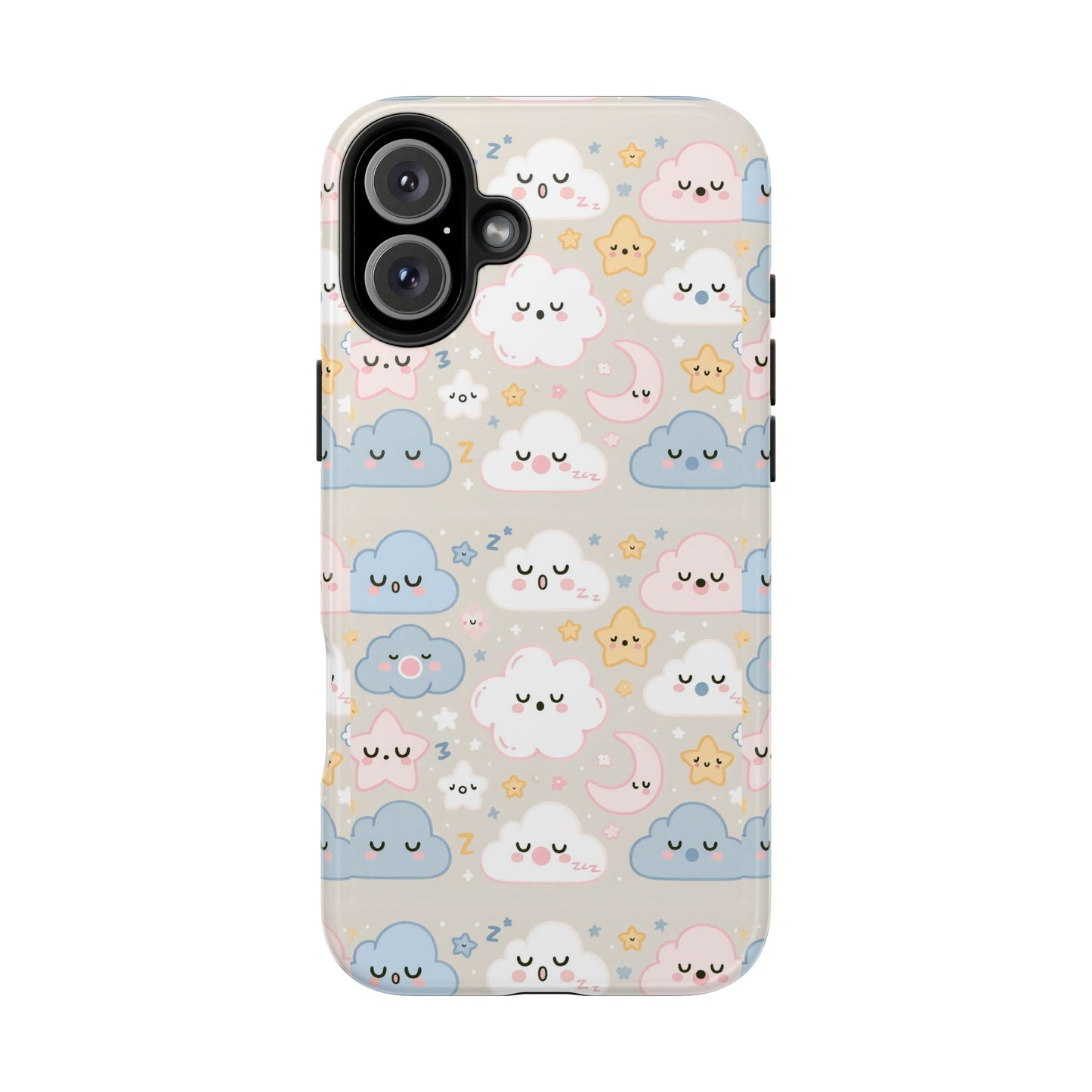 Snooze Clouds | Tough Phone Case - Caseadia
