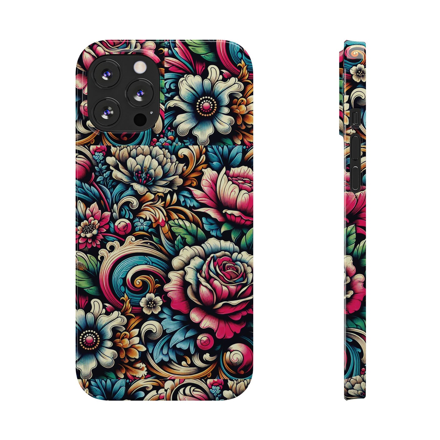 Vibrant Floral | Slim - Caseadia