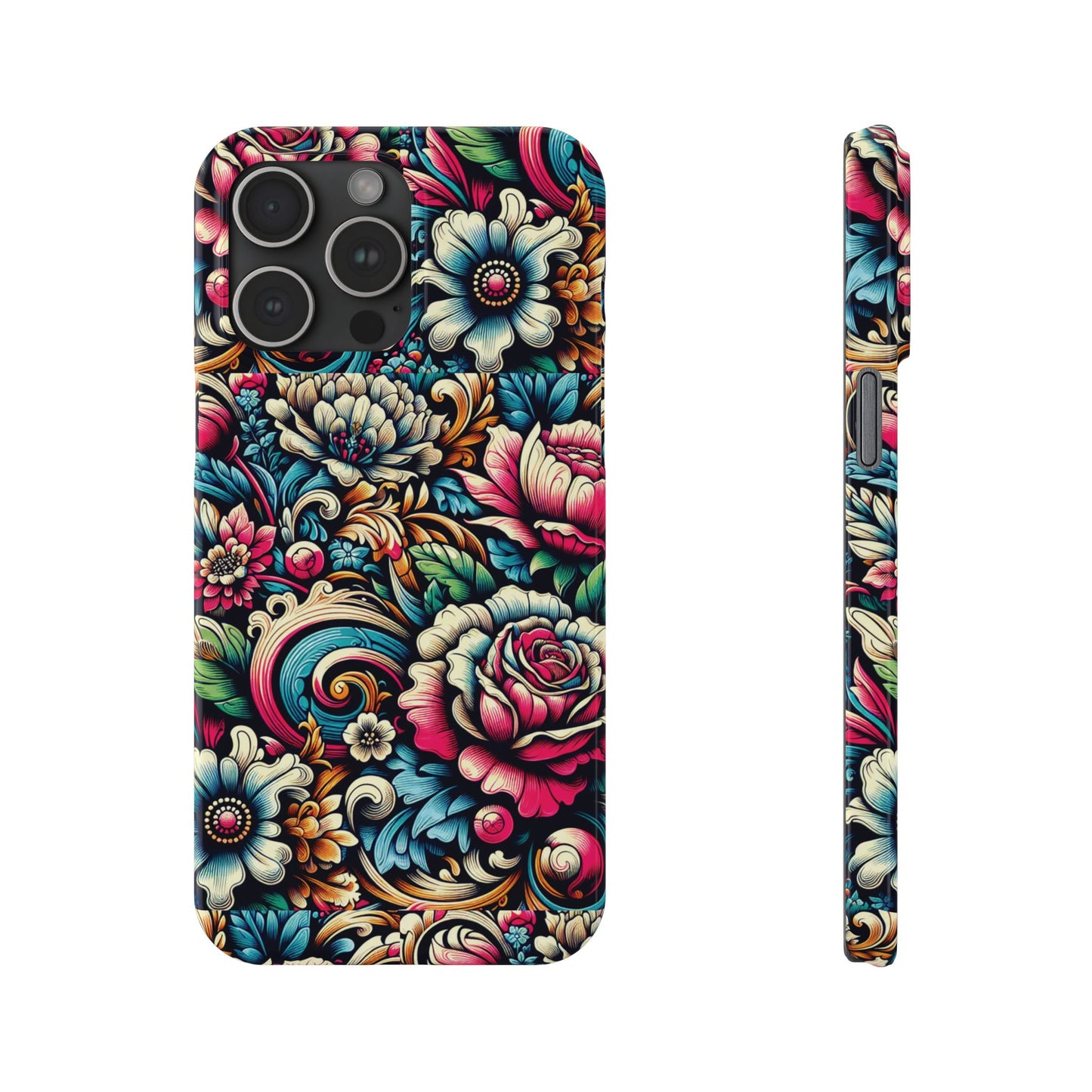Vibrant Floral | Slim - Caseadia