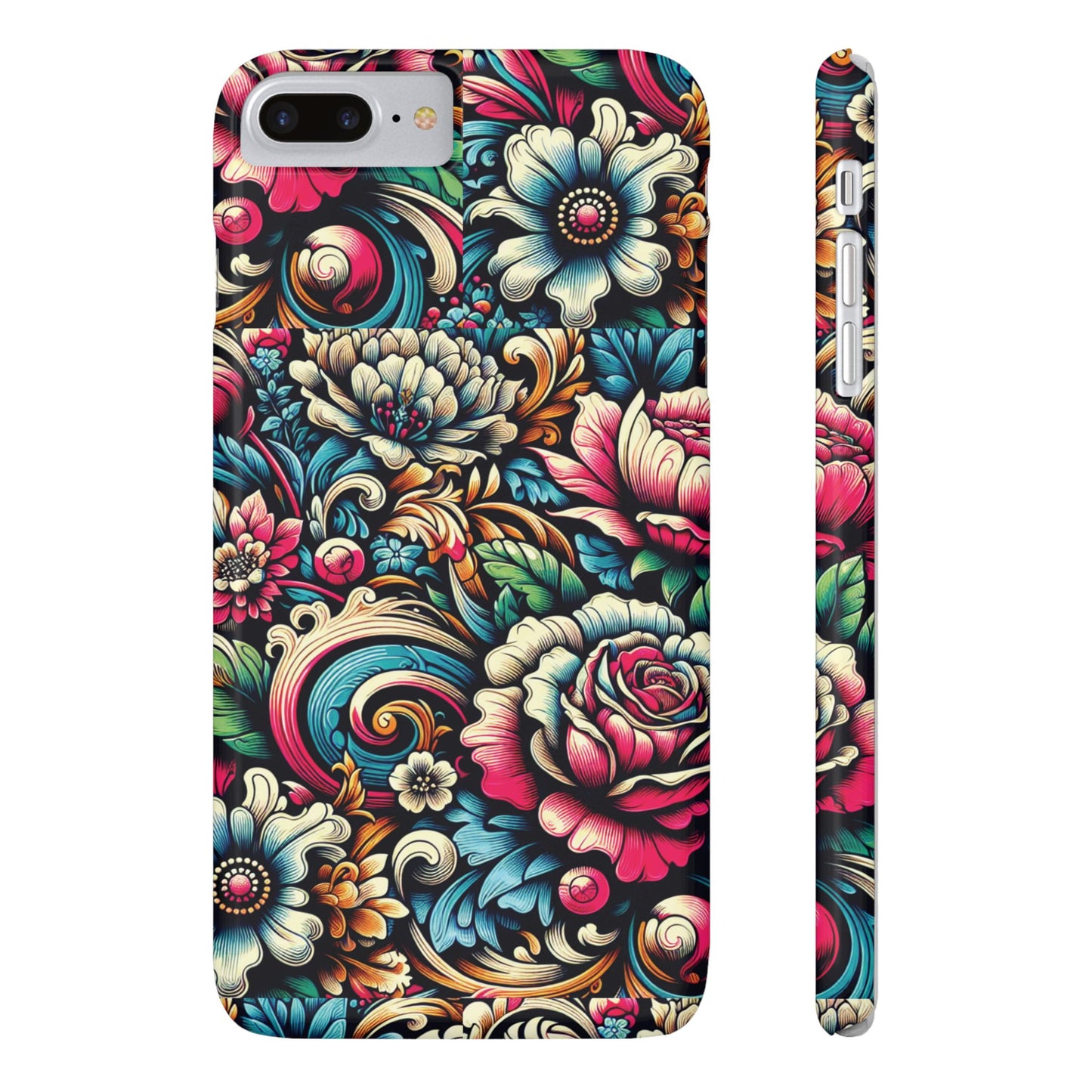Vibrant Floral | Slim - Caseadia