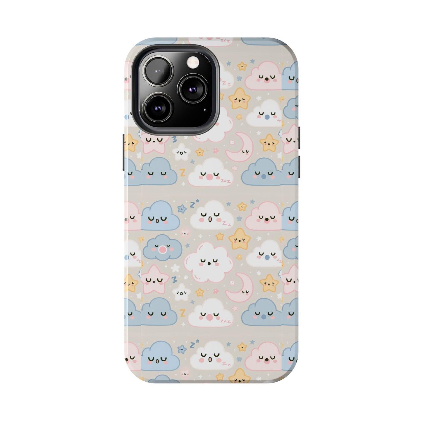 Snooze Clouds | Tough Phone Case - Caseadia