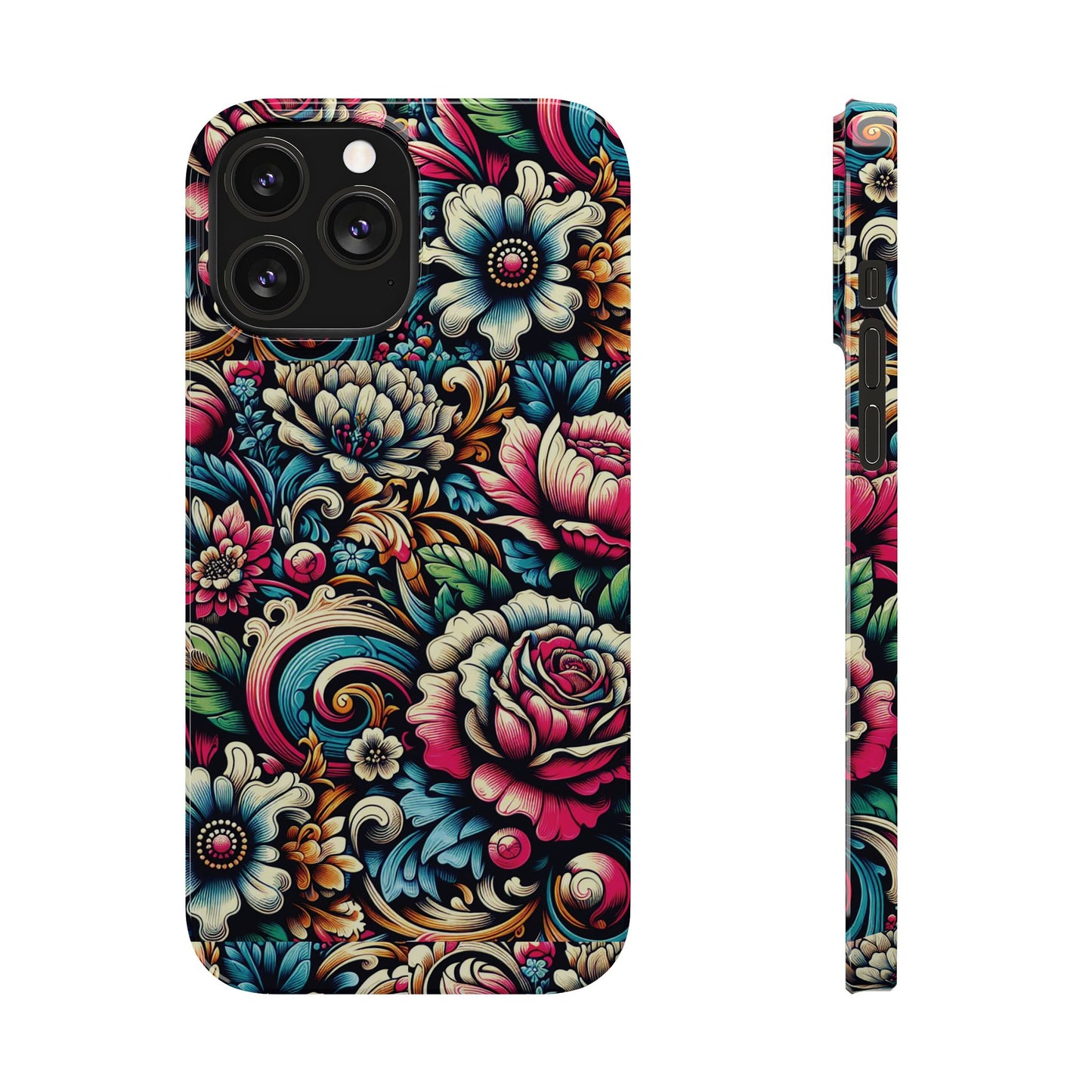 Vibrant Floral | Slim - Caseadia
