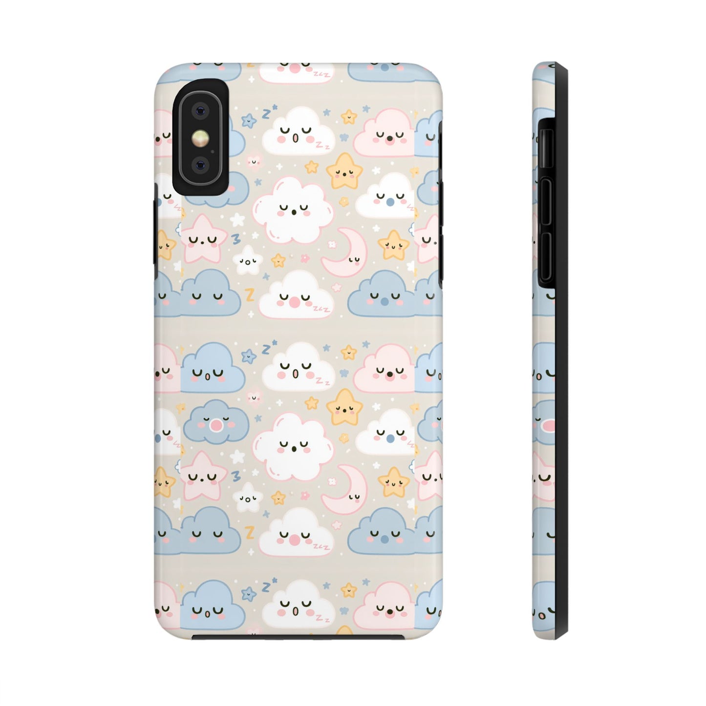Snooze Clouds | Tough Phone Case - Caseadia