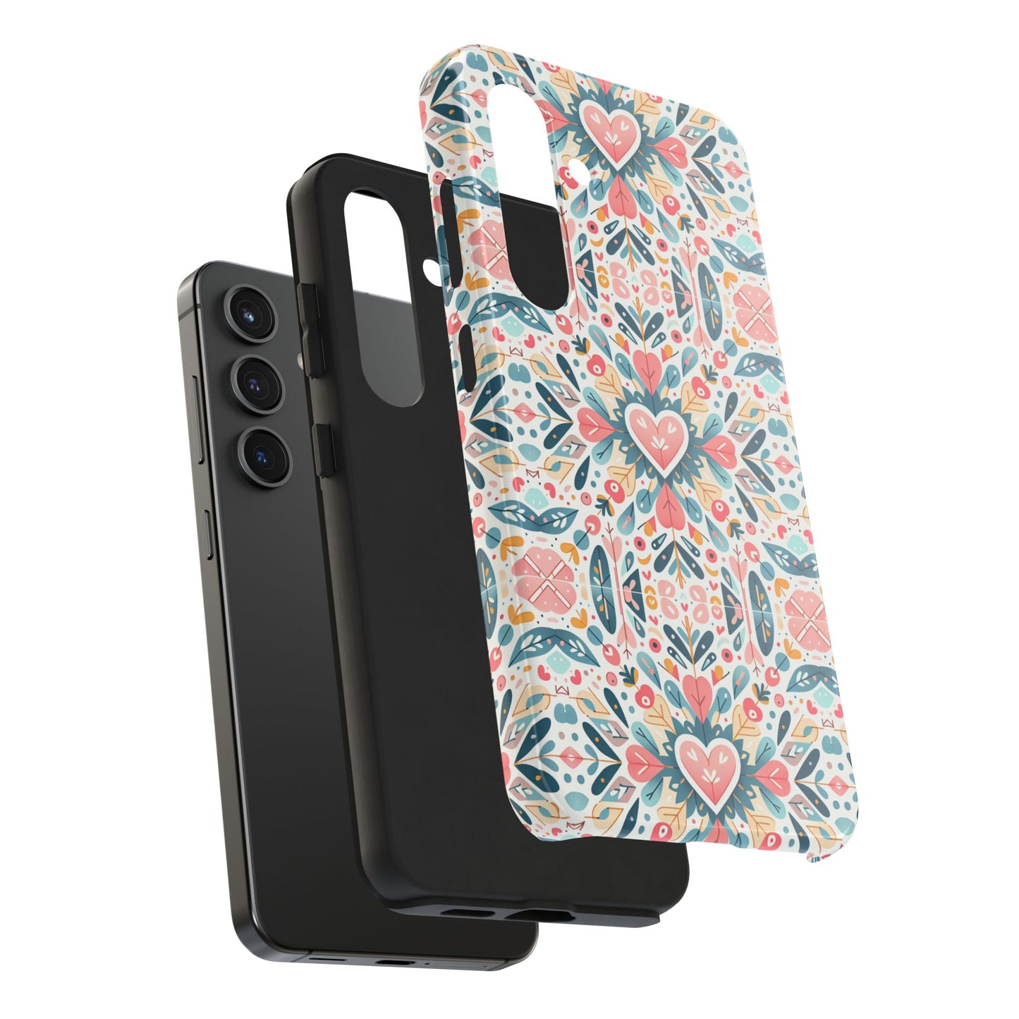 Charming Hearts | Tough Phone Case - Caseadia