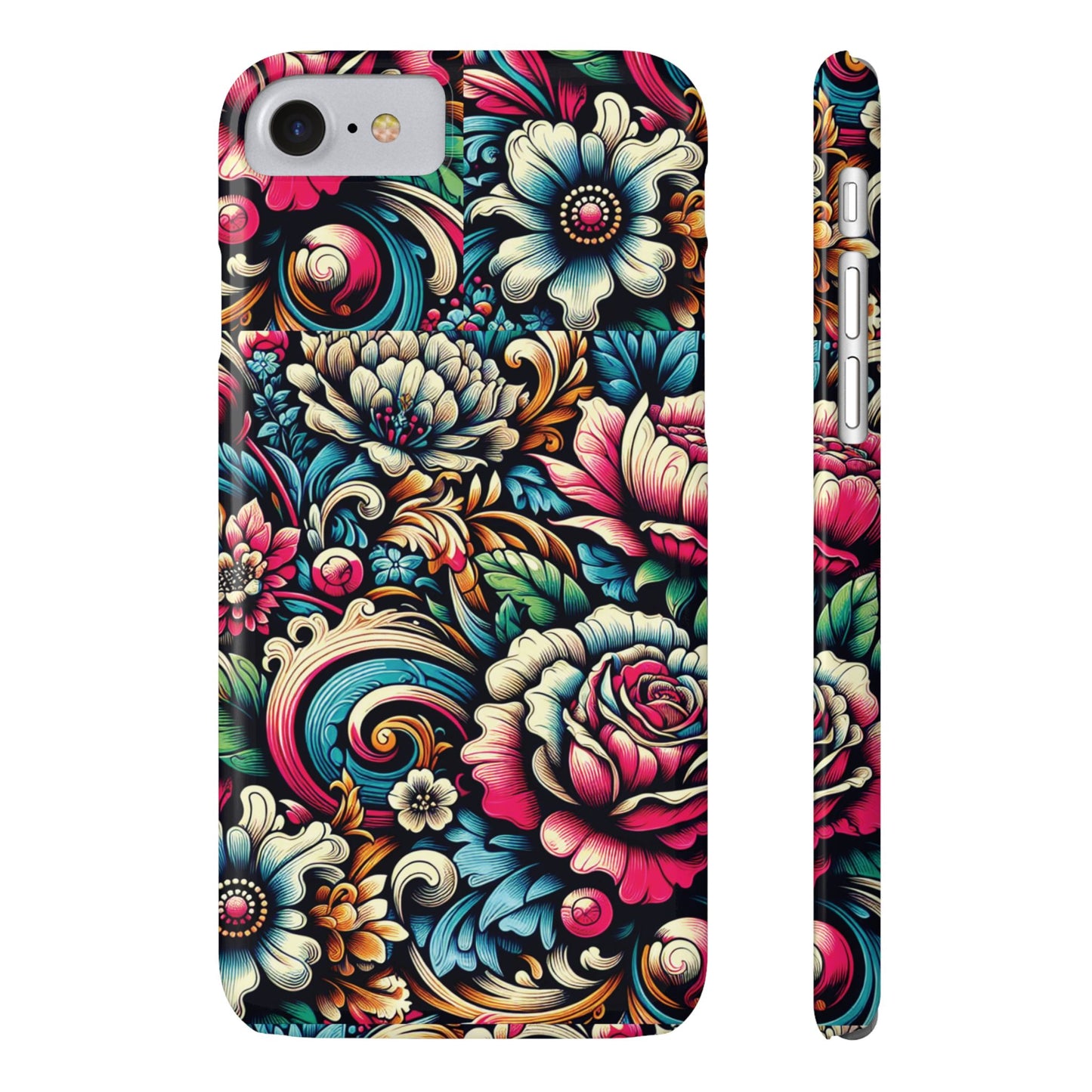 Vibrant Floral | Slim - Caseadia