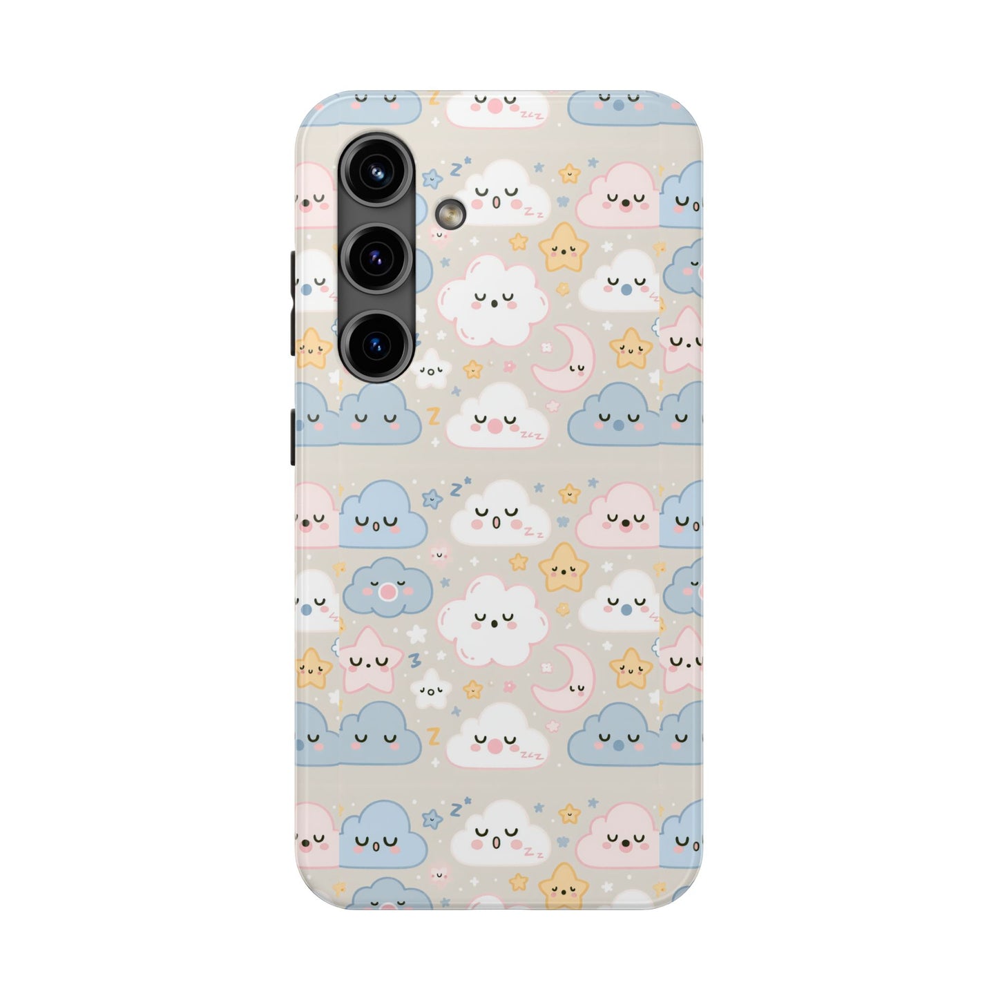 Snooze Clouds | Tough Phone Case - Caseadia