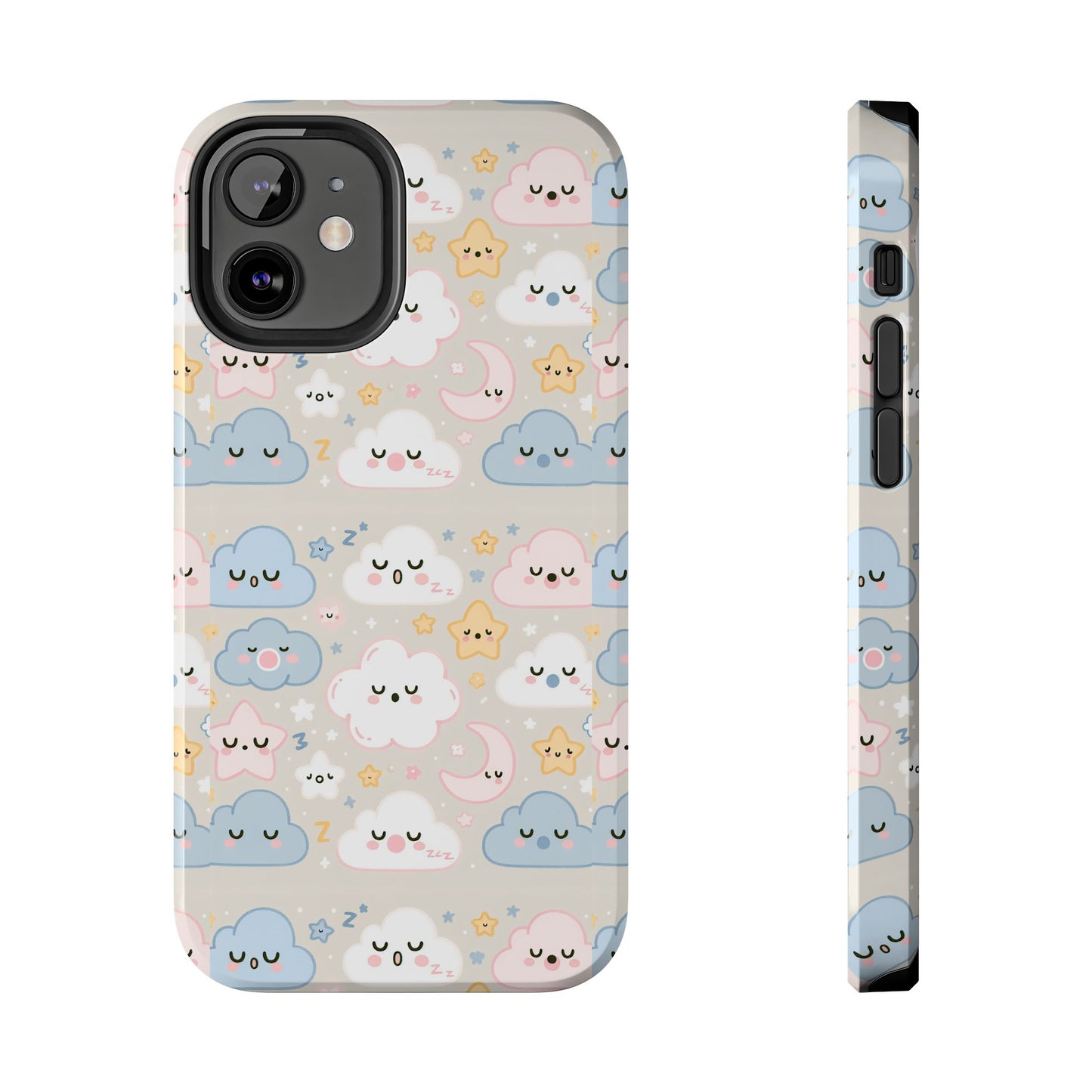 Snooze Clouds | Tough Phone Case - Caseadia