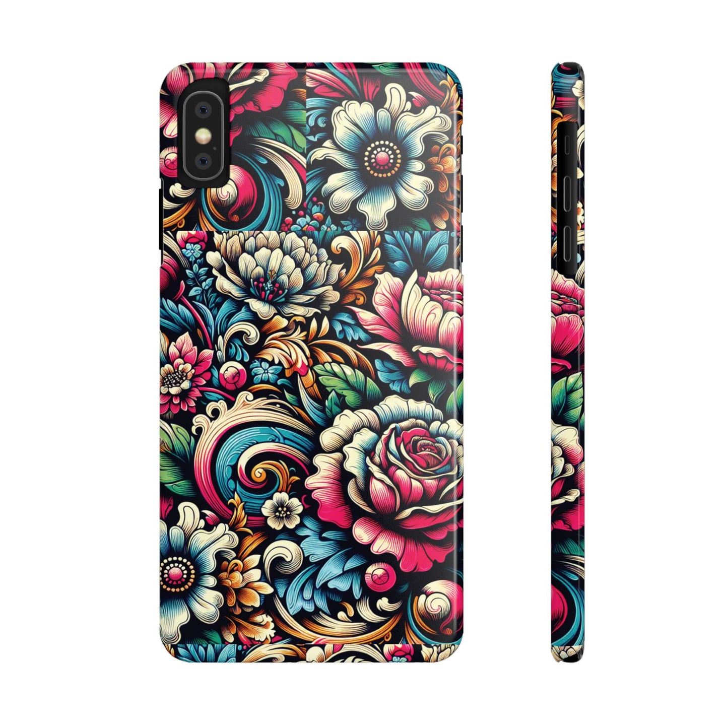 Vibrant Floral | Slim - Caseadia