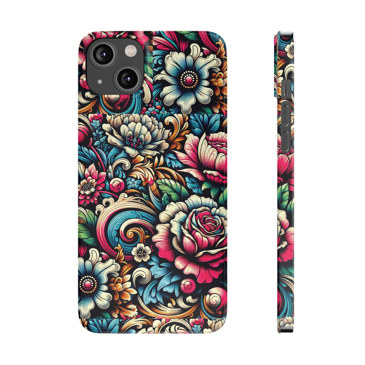 Vibrant Floral | Slim - Caseadia