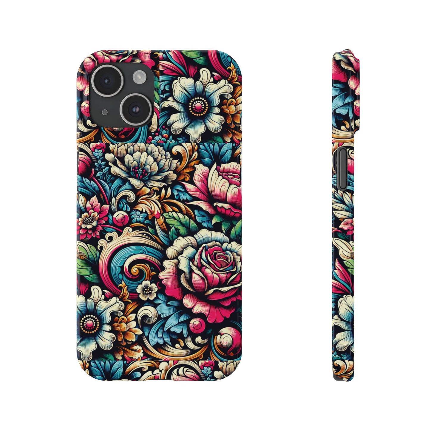 Vibrant Floral | Slim - Caseadia