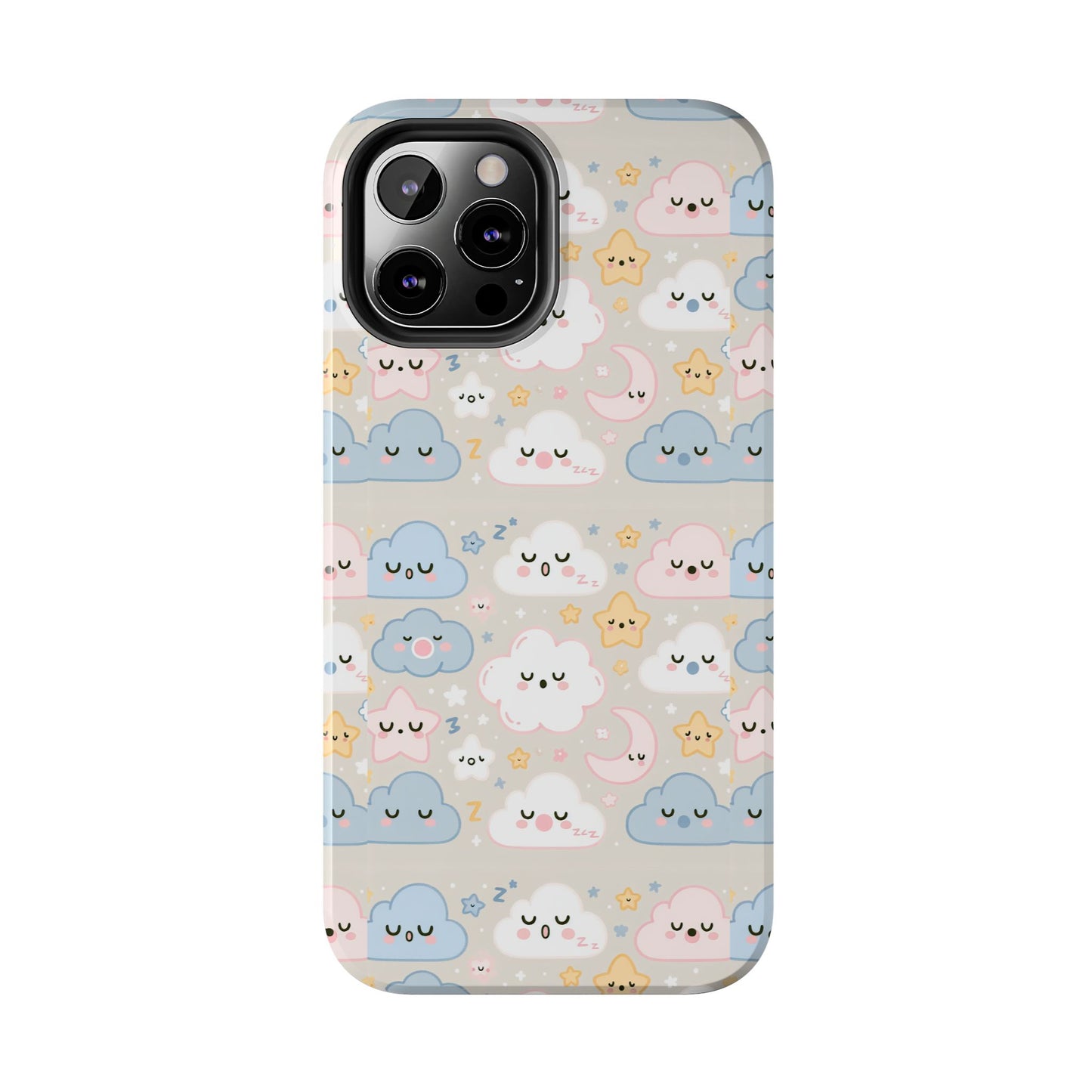 Snooze Clouds | Tough Phone Case - Caseadia