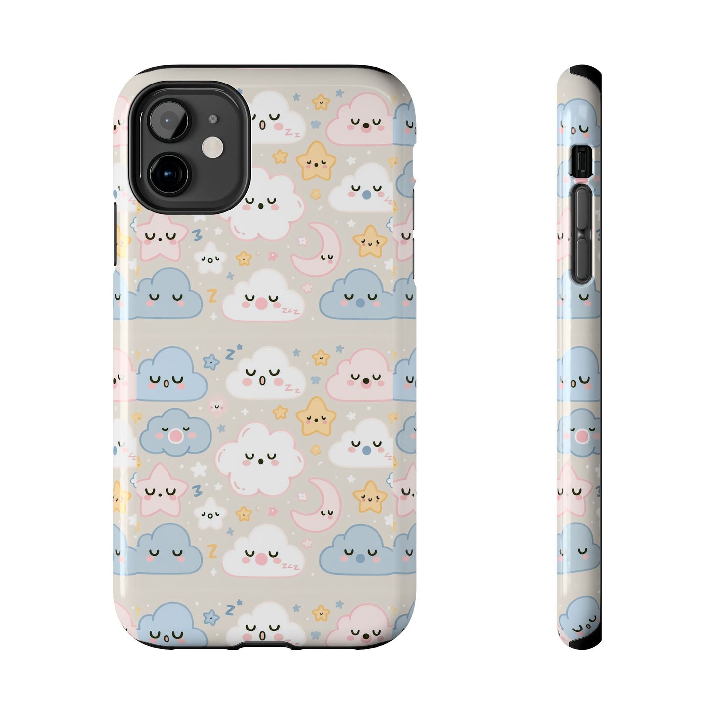 Snooze Clouds | Tough Phone Case - Caseadia