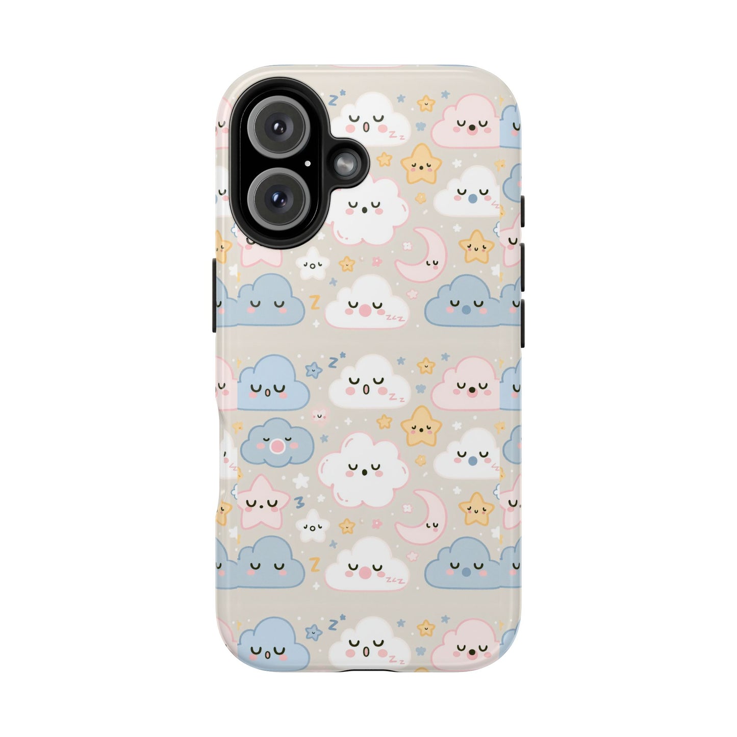 Snooze Clouds | Tough Phone Case - Caseadia