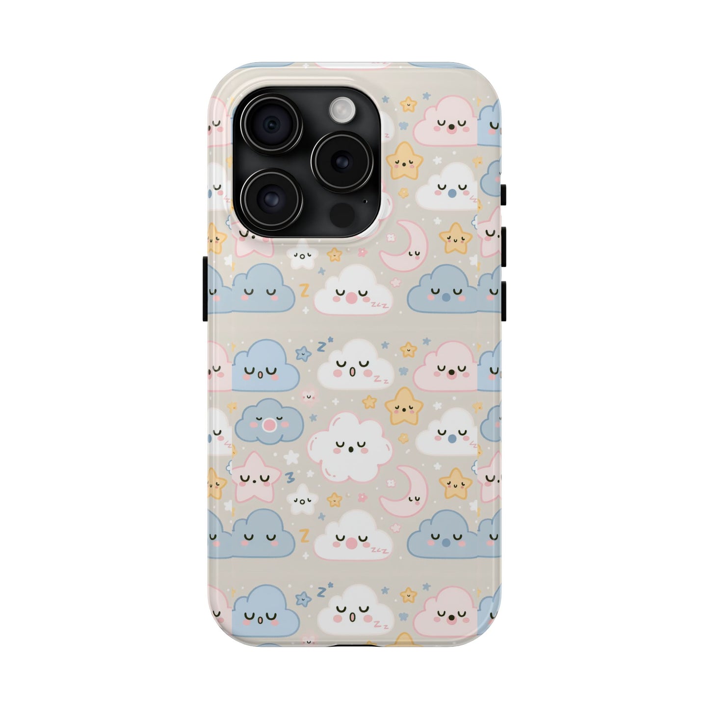 Snooze Clouds | Tough Phone Case - Caseadia
