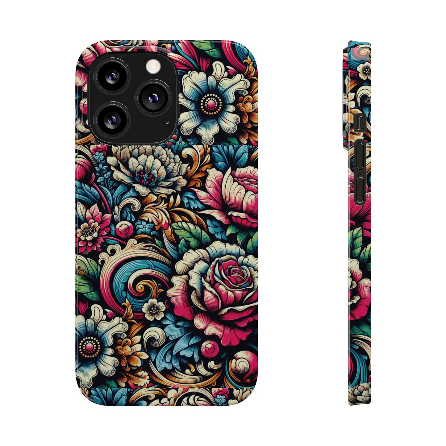 Vibrant Floral | Slim - Caseadia