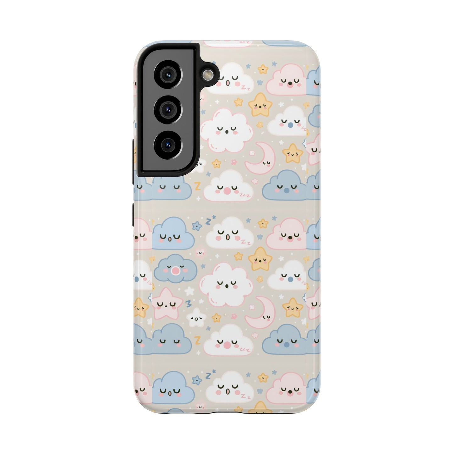 Snooze Clouds | Tough Phone Case - Caseadia