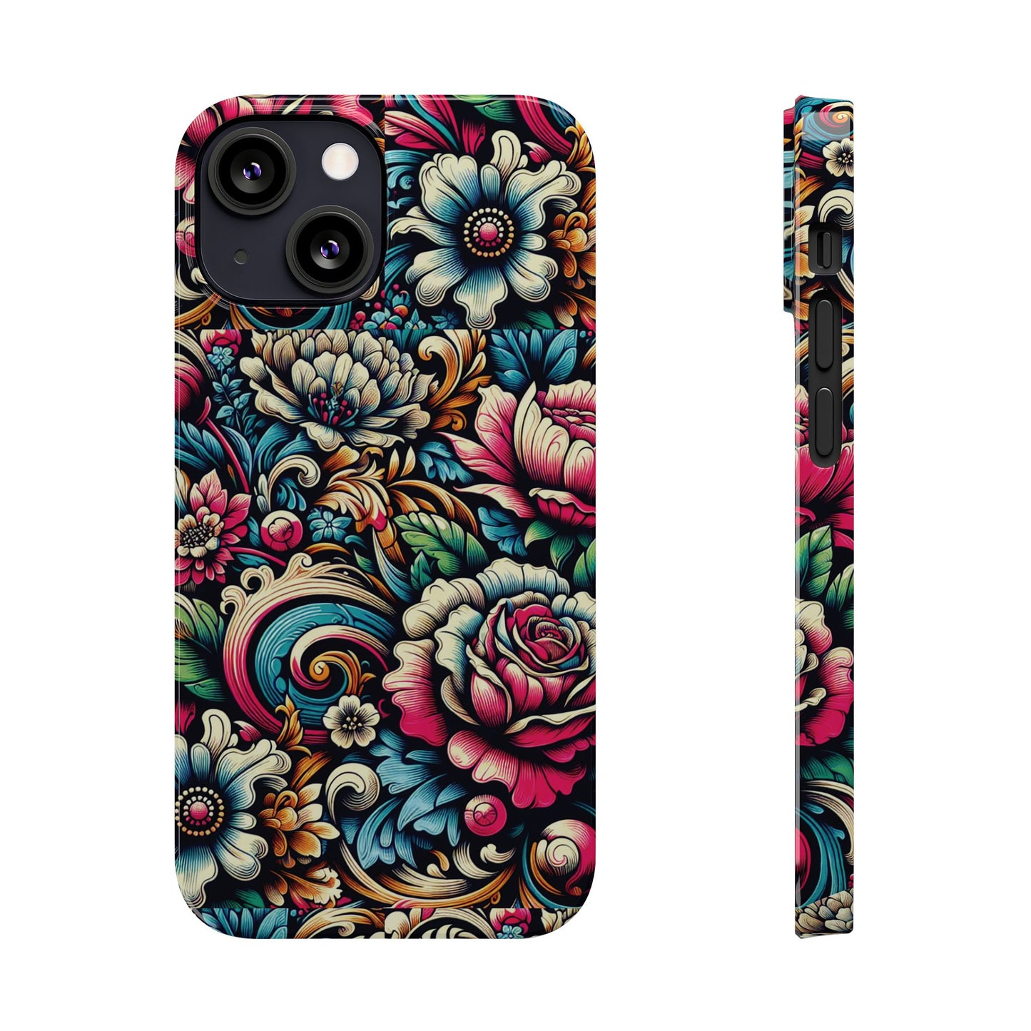 Vibrant Floral | Slim - Caseadia
