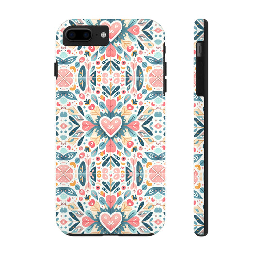 Charming Hearts | Tough Phone Case - Caseadia