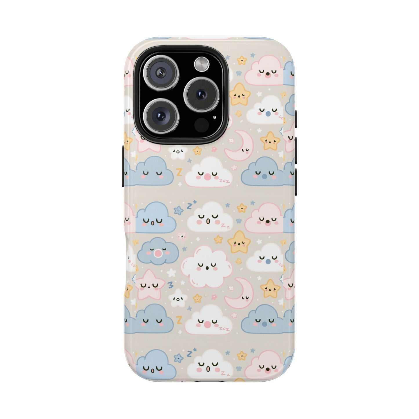 Snooze Clouds | Tough Phone Case - Caseadia