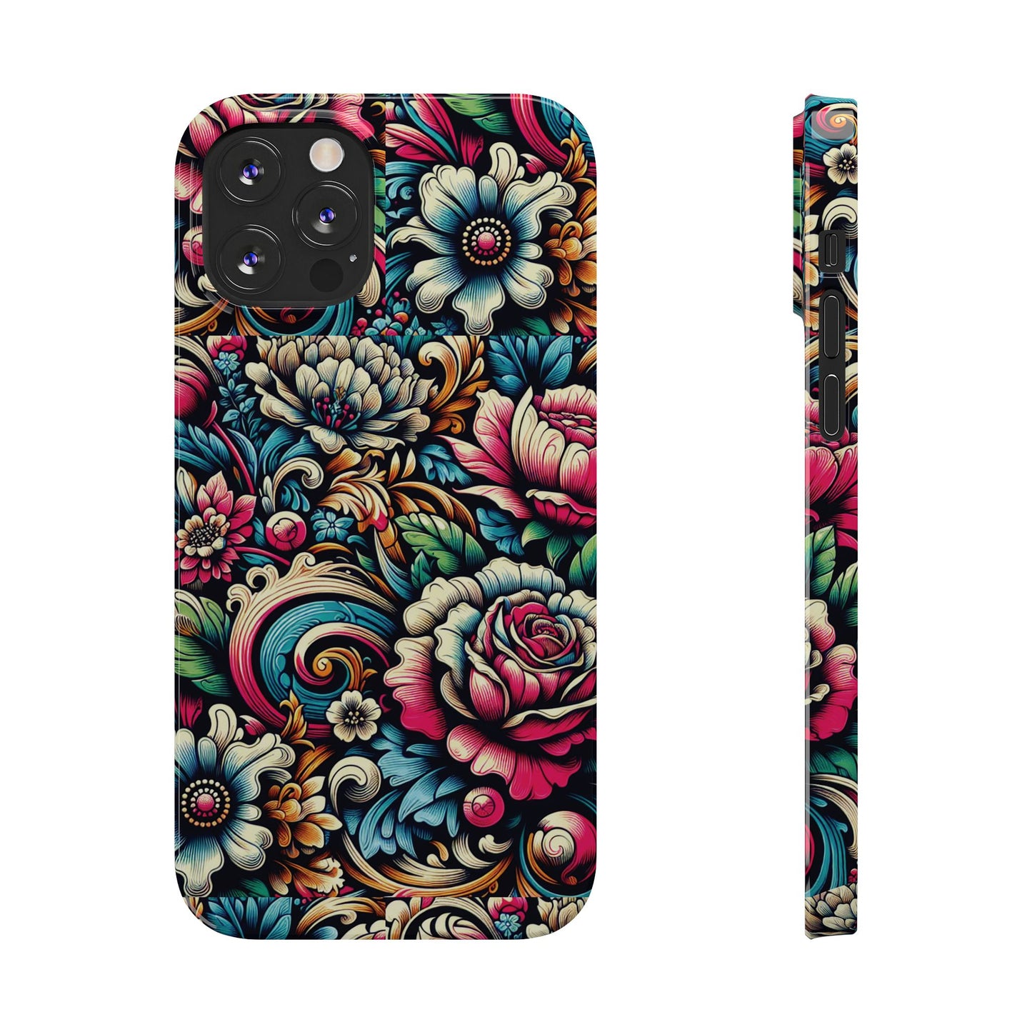 Vibrant Floral | Slim - Caseadia