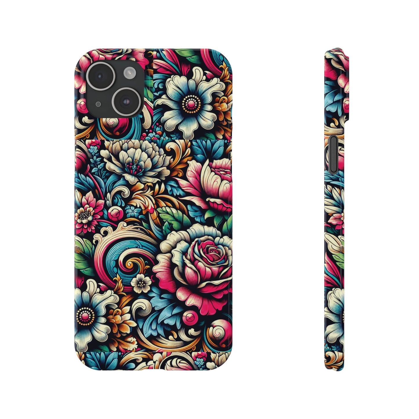 Vibrant Floral | Slim - Caseadia