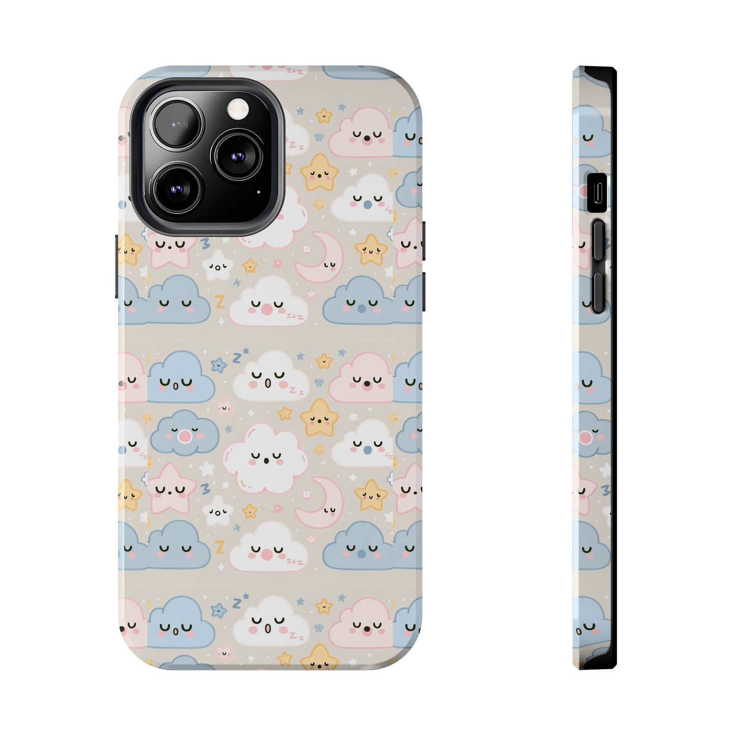 Snooze Clouds | Tough Phone Case - Caseadia