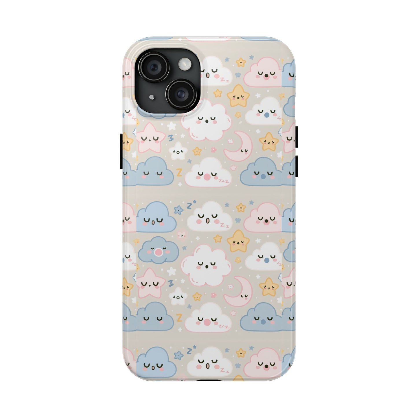Snooze Clouds | Tough Phone Case - Caseadia
