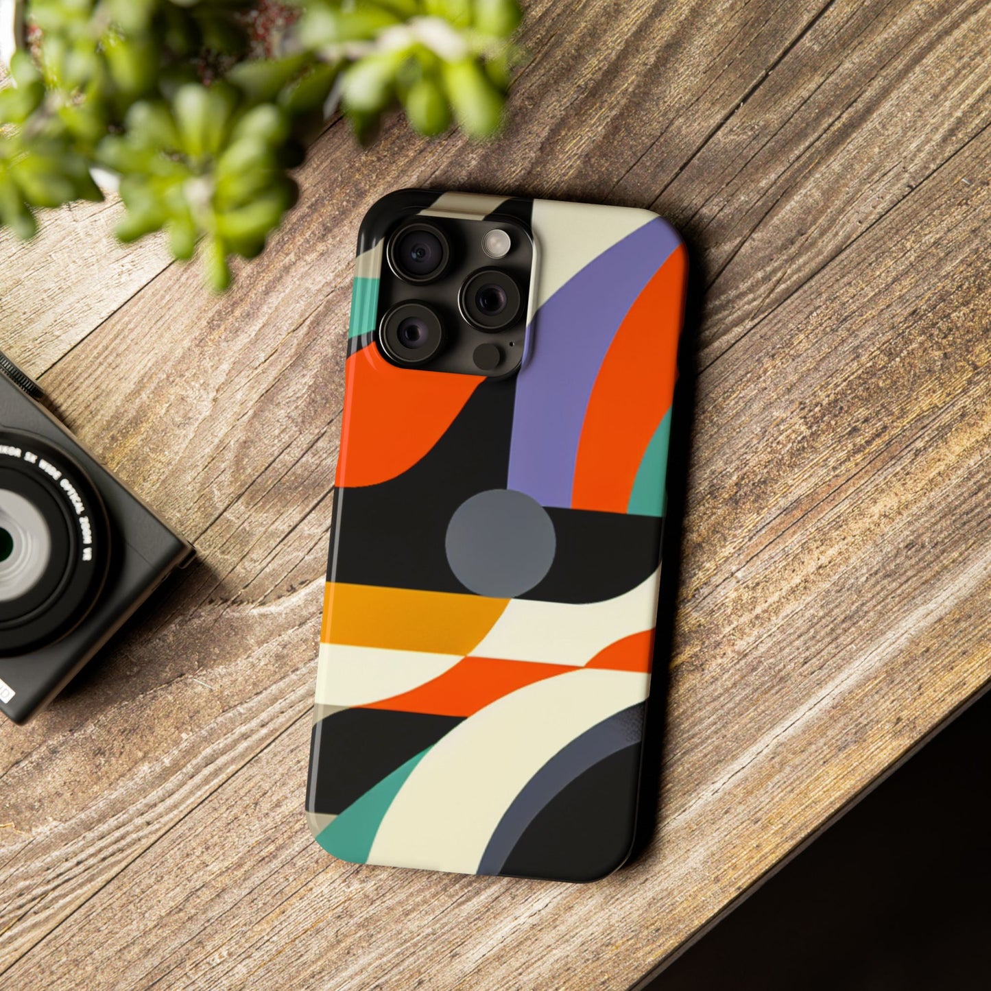 Colorful Abstract | Slim Phone Case - Caseadia