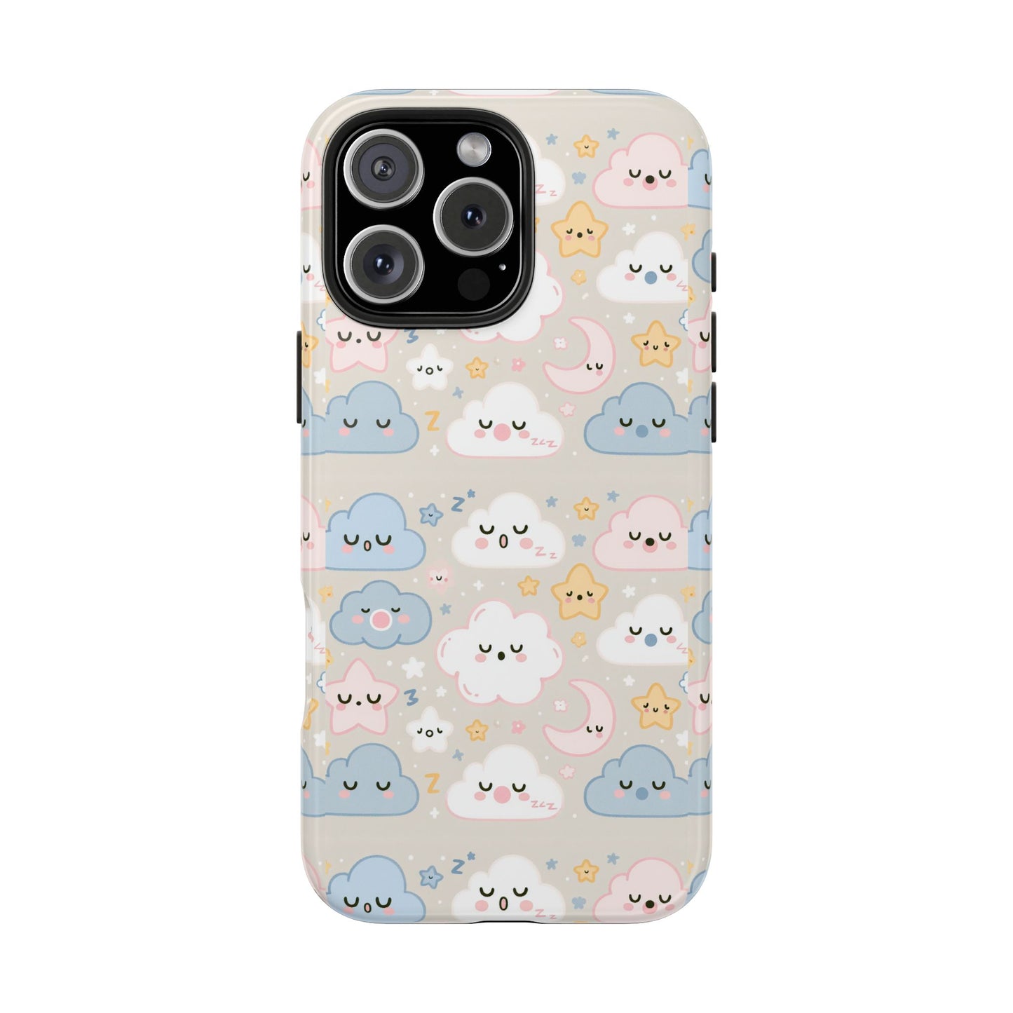 Snooze Clouds | Tough Phone Case - Caseadia