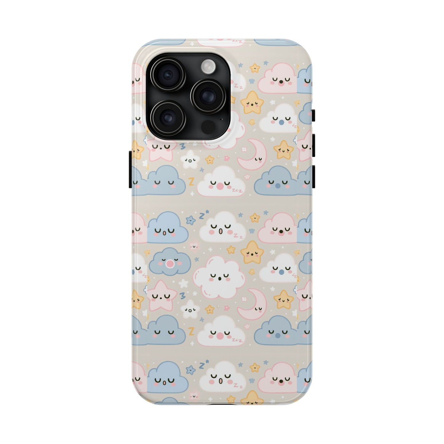 Snooze Clouds | Tough Phone Case - Caseadia
