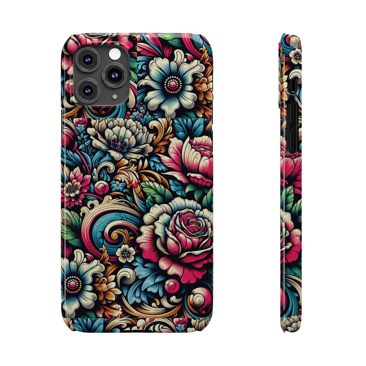 Vibrant Floral | Slim - Caseadia