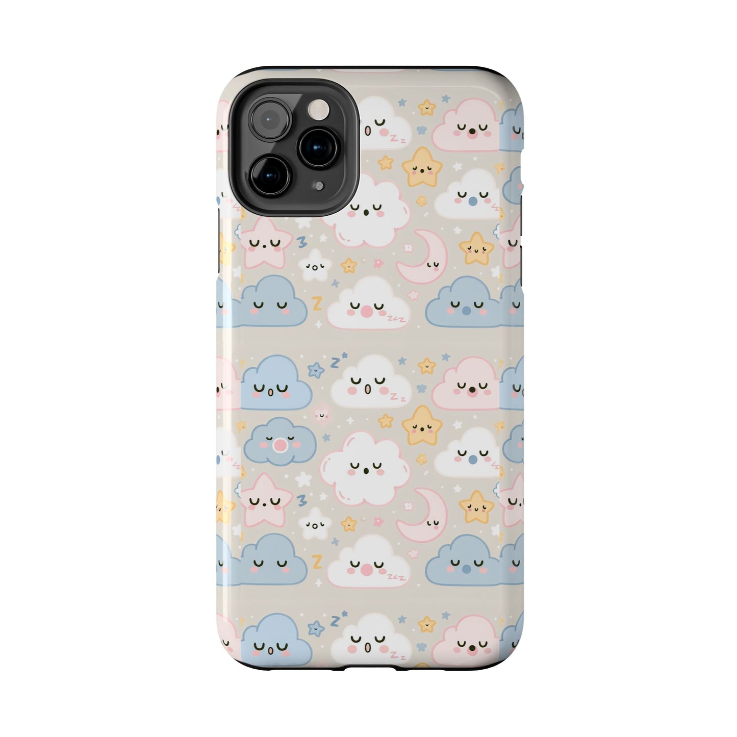 Snooze Clouds | Tough Phone Case - Caseadia
