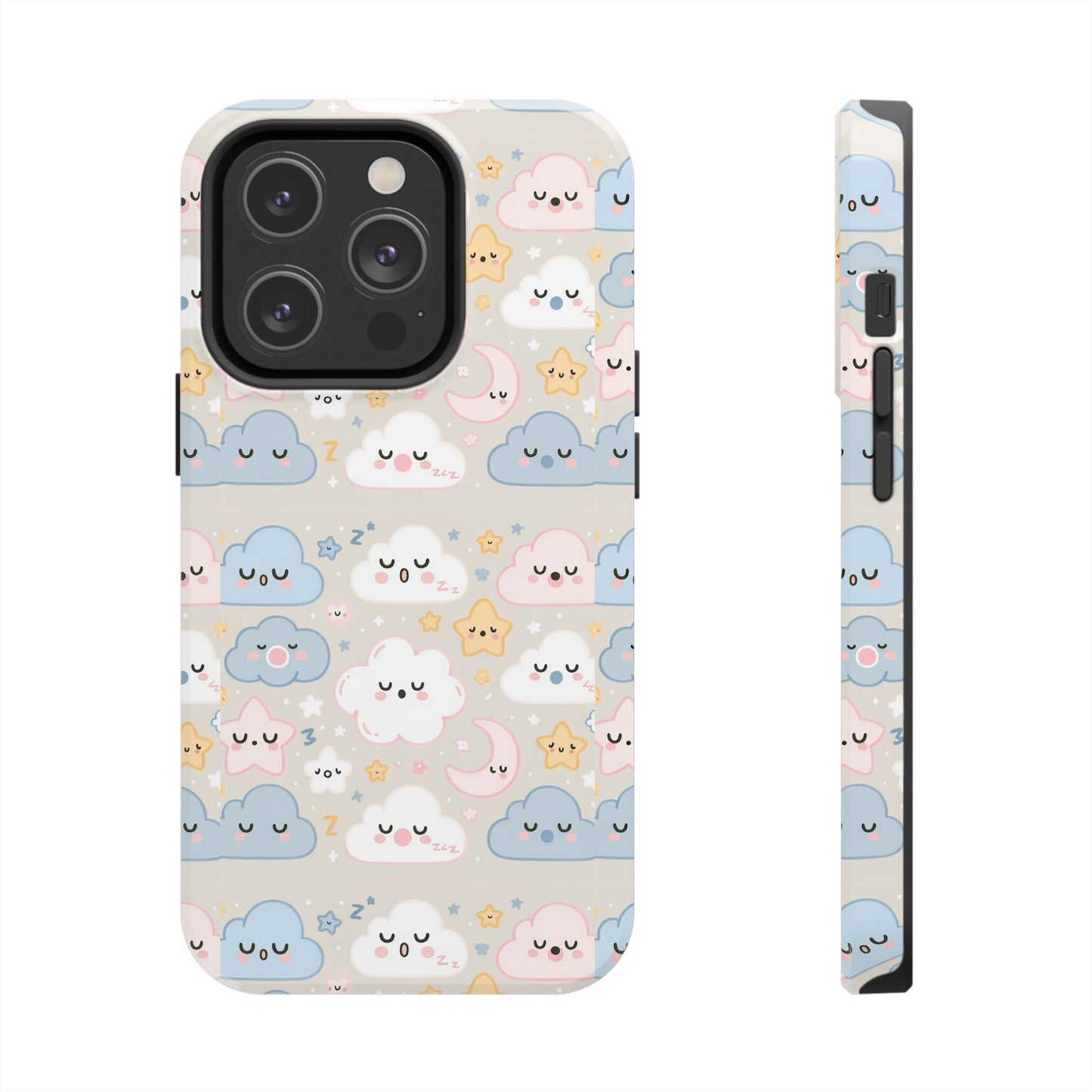 Snooze Clouds | Tough Phone Case - Caseadia