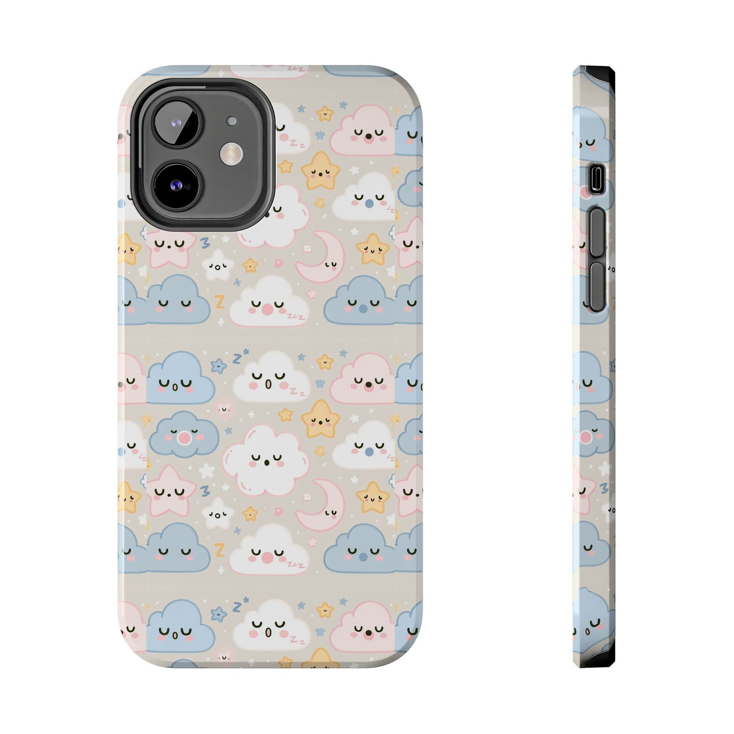 Snooze Clouds | Tough Phone Case - Caseadia
