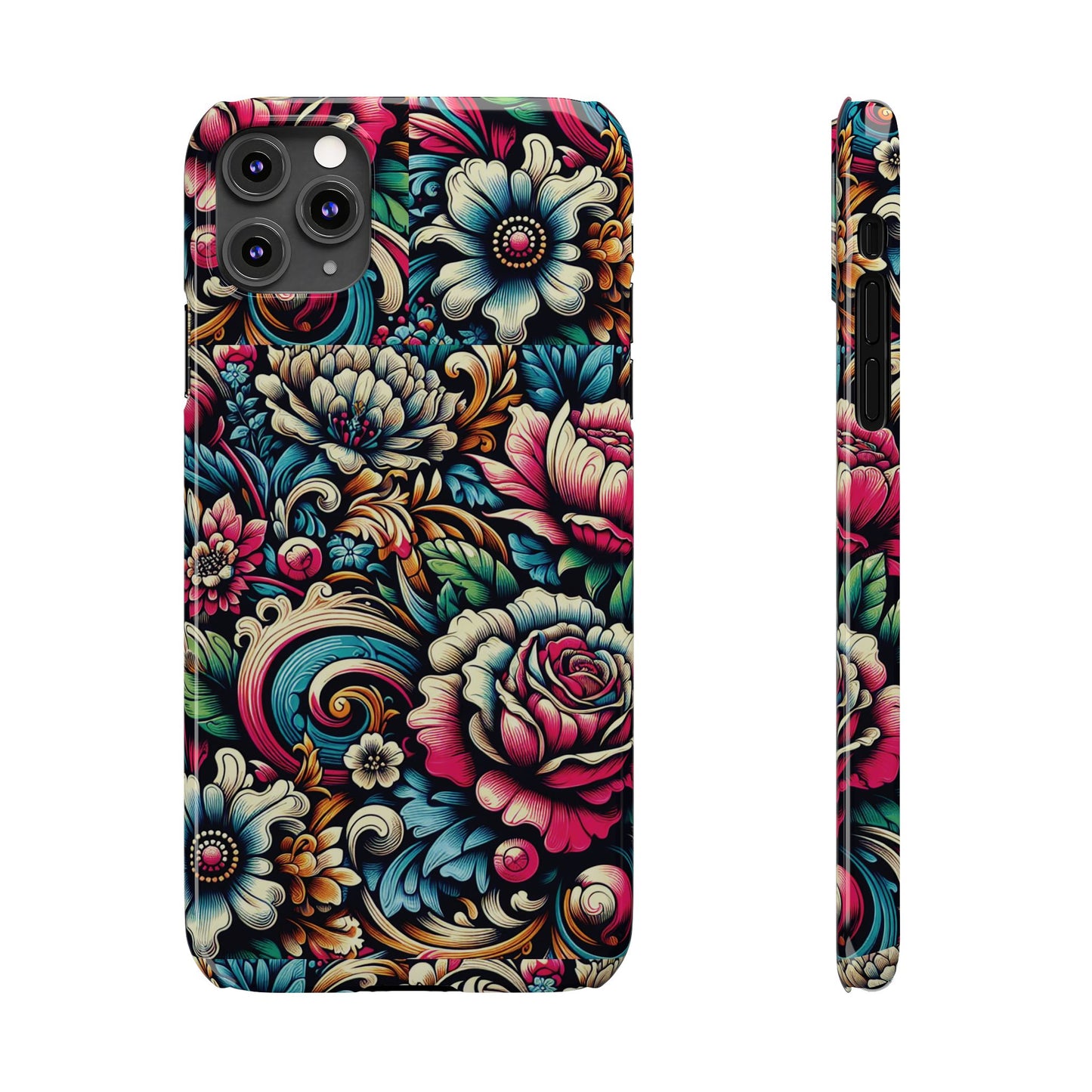 Vibrant Floral | Slim - Caseadia