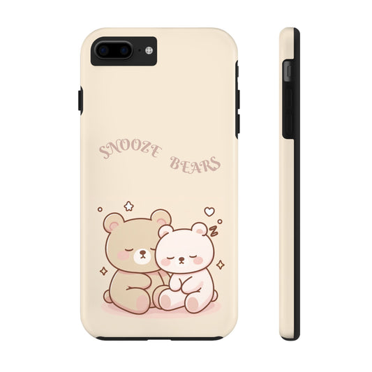 Snooze Bears | Tough Phone Case - Caseadia
