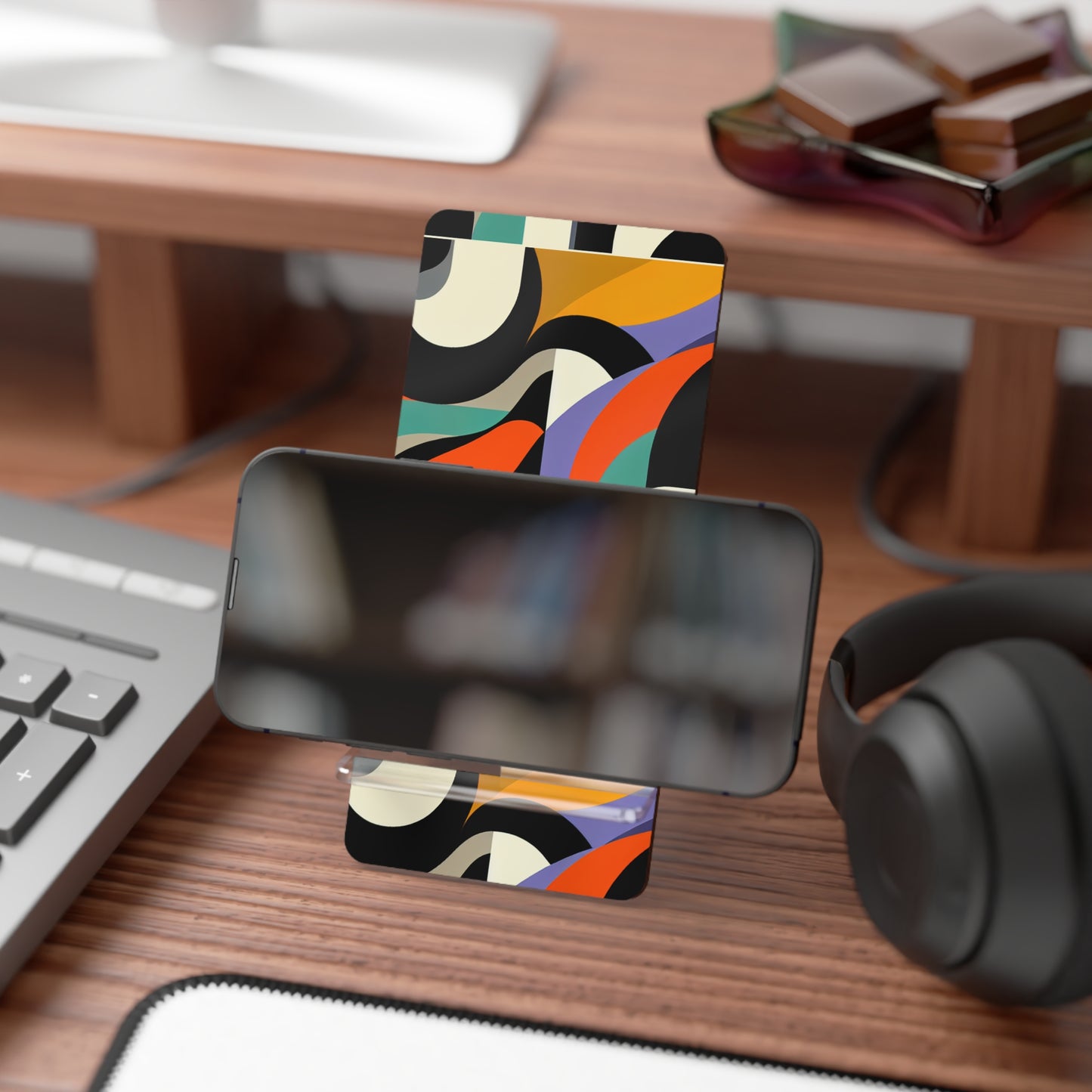 Colorful Abstract | Mobile Stand - Caseadia