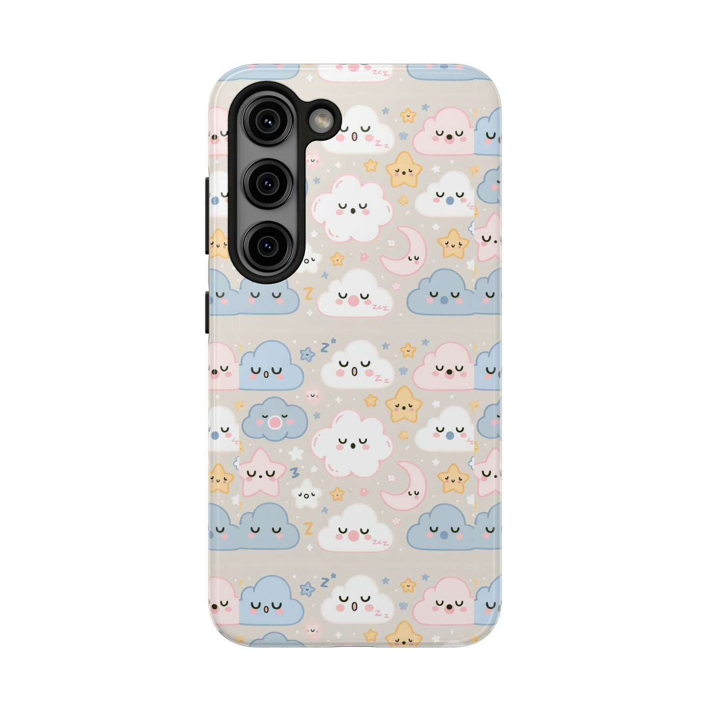 Snooze Clouds | Tough Phone Case - Caseadia