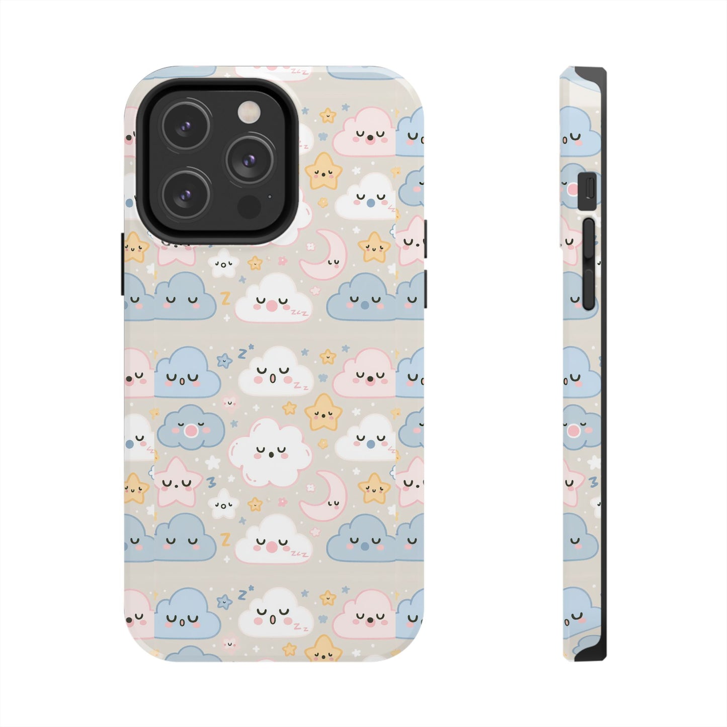 Snooze Clouds | Tough Phone Case - Caseadia