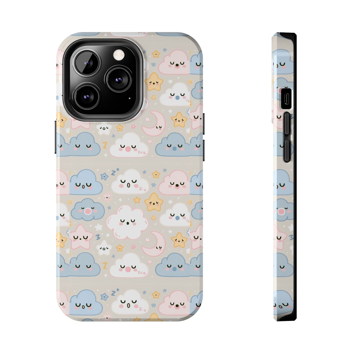 Snooze Clouds | Tough Phone Case - Caseadia