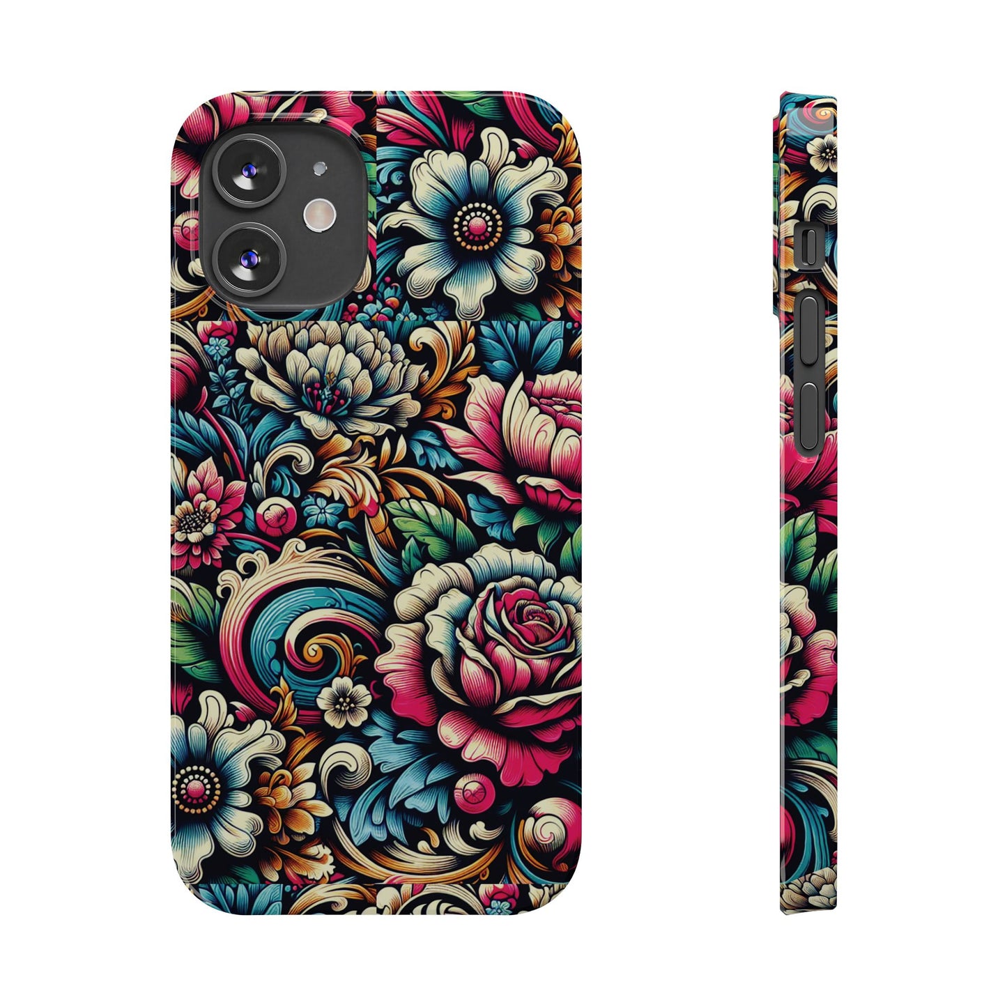 Vibrant Floral | Slim - Caseadia