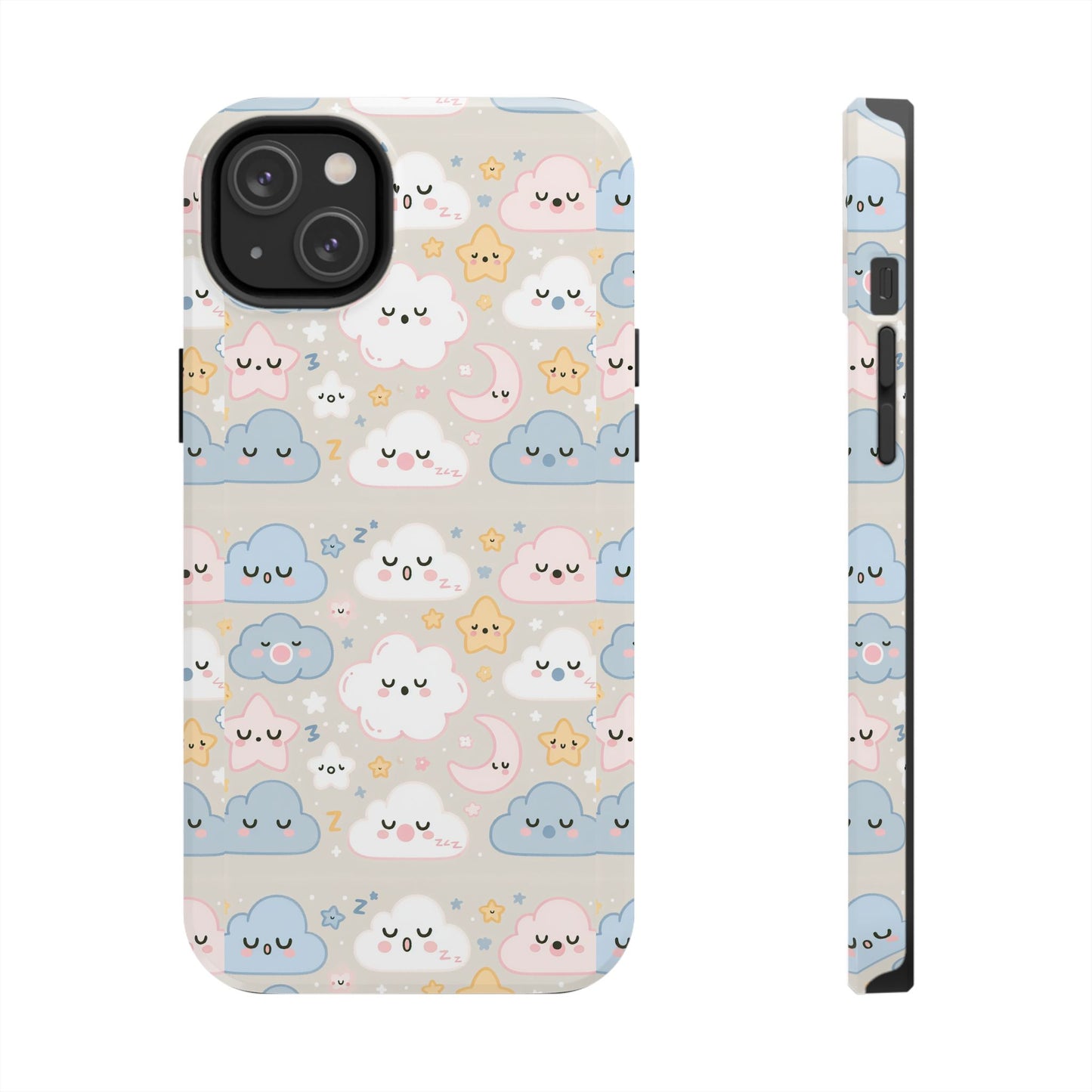 Snooze Clouds | Tough Phone Case - Caseadia