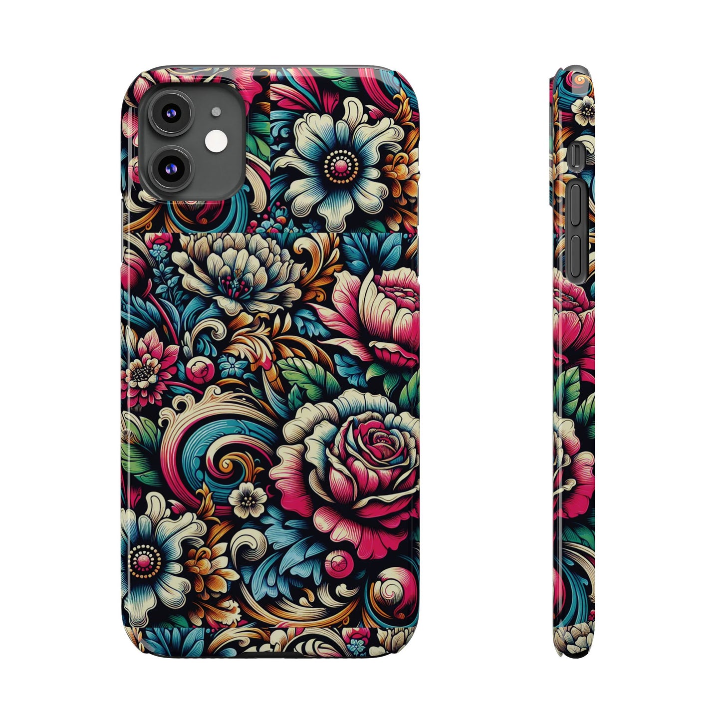 Vibrant Floral | Slim - Caseadia
