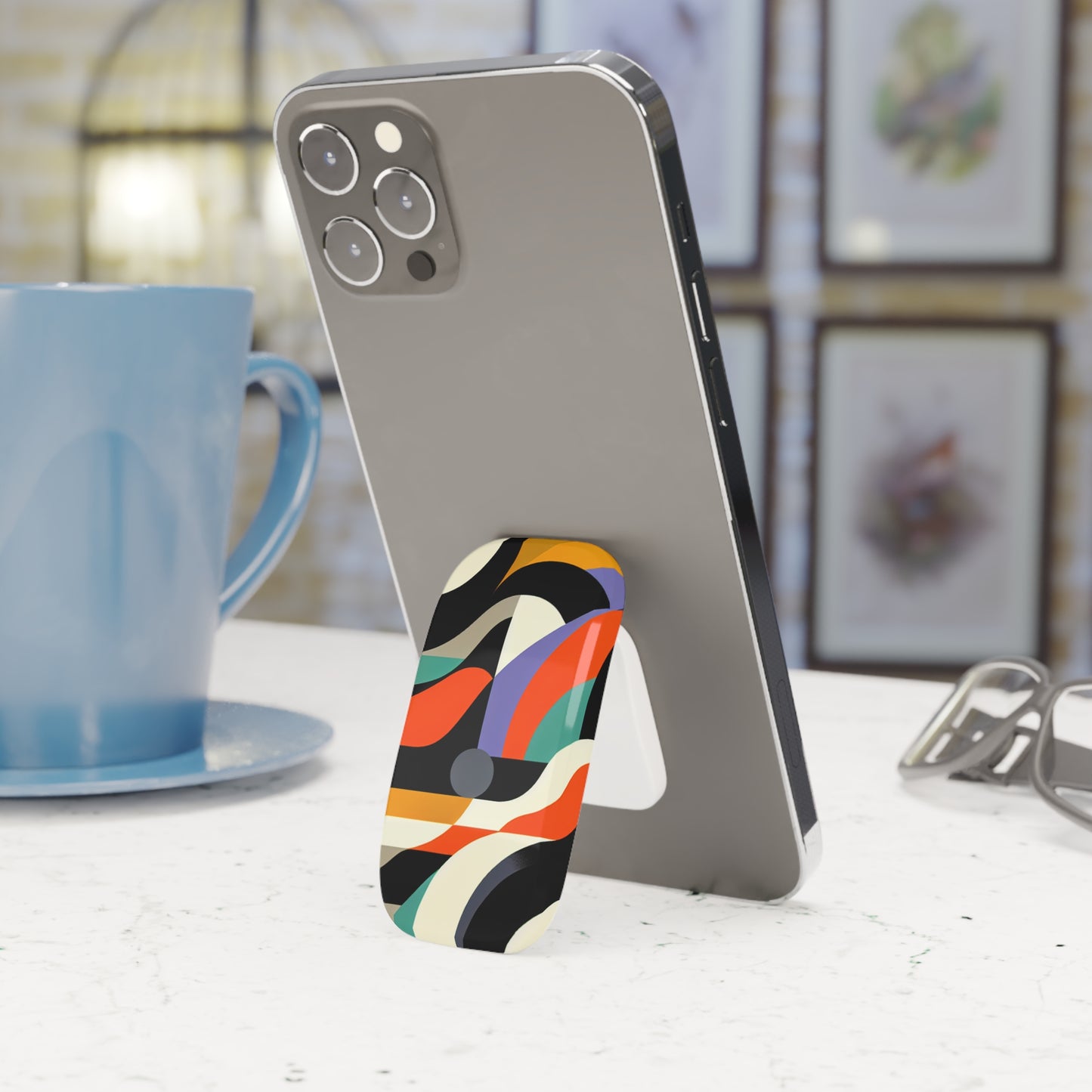Colorful Abstract | Phone Grip & Stand - Caseadia