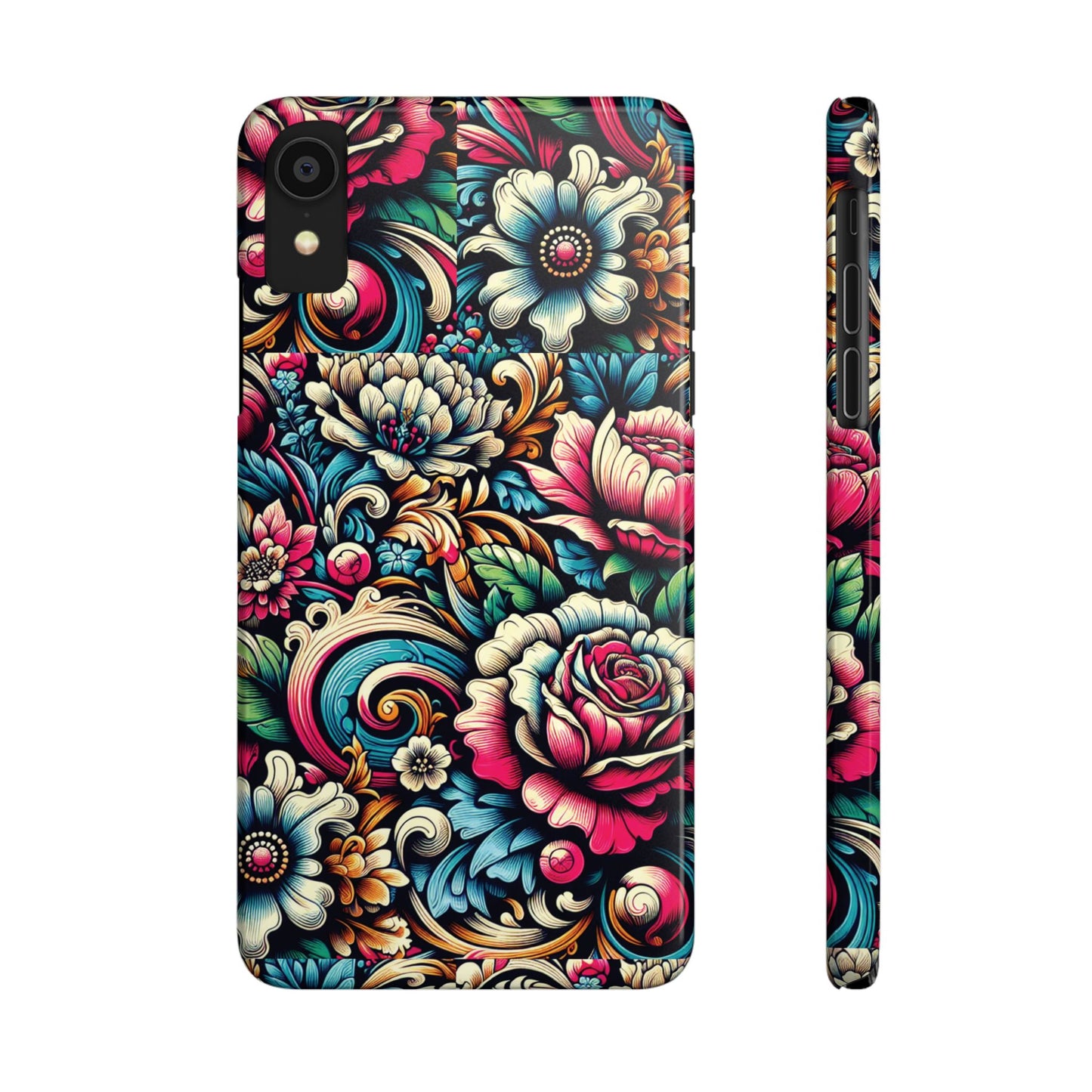 Vibrant Floral | Slim - Caseadia