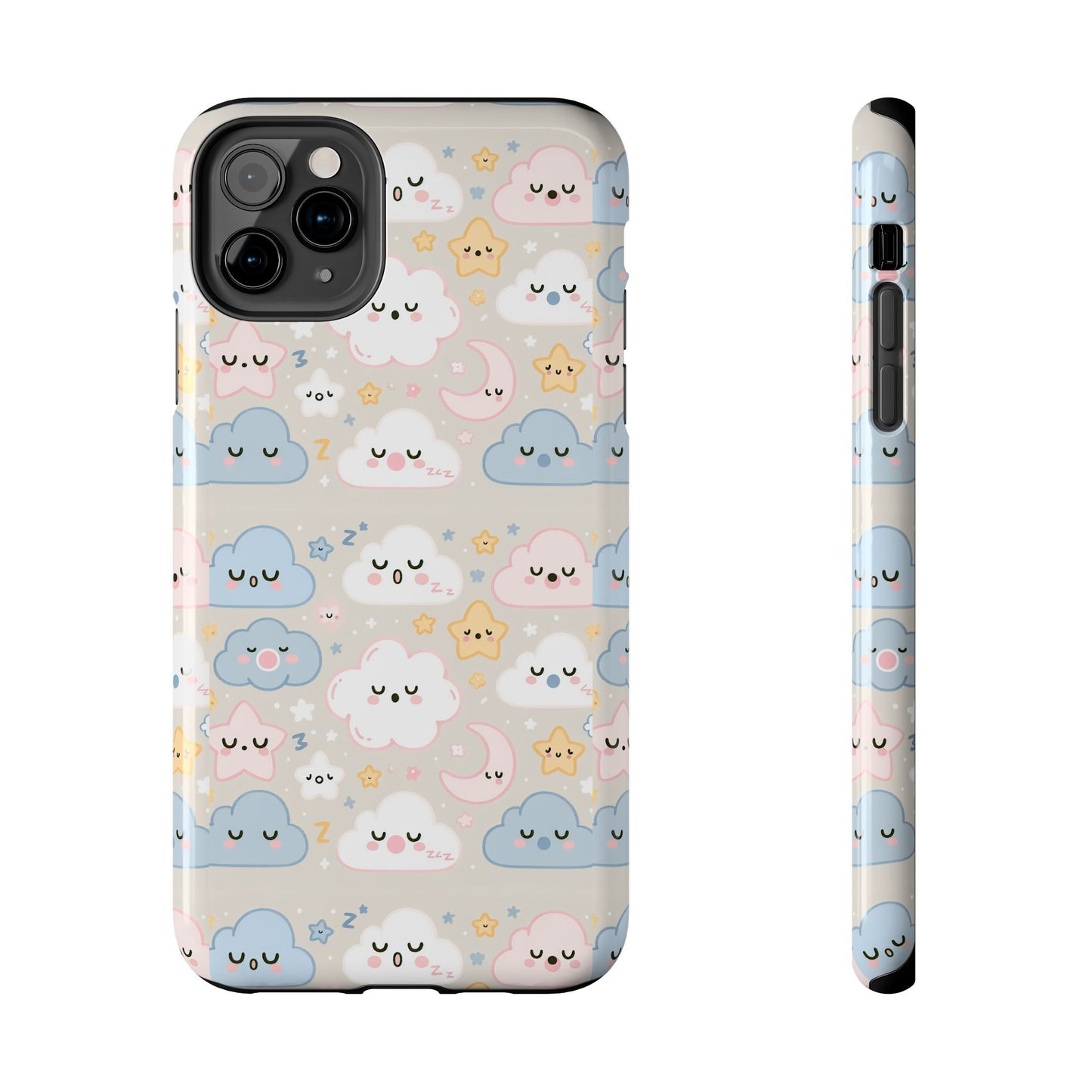 Snooze Clouds | Tough Phone Case - Caseadia